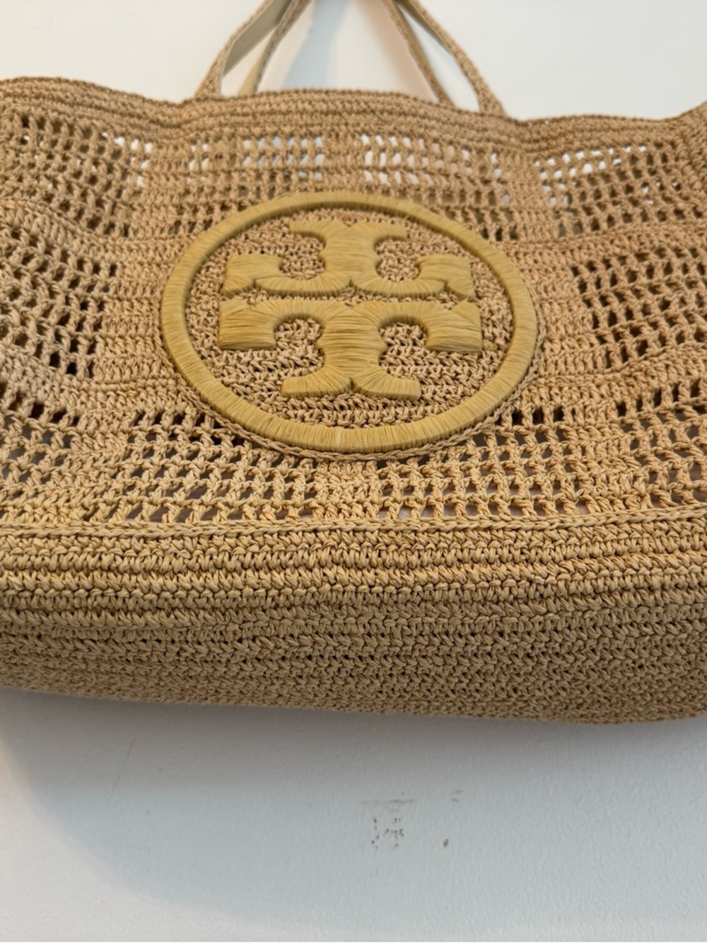 Tory Burch Ella Hand Crocheted Large Tote - Picture 4 of 4